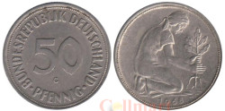 ФРГ. 50 пфеннигов 1968 год. (G)