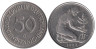  ФРГ. 50 пфеннигов 1993 год. (G) 