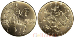 Чехия. 20 крон 2012 год. Святой Вацлав.