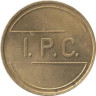  Нидерланды. Жетон для оплаты душа или прачечной. IPC (Inepro Paymatic Co). 