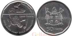 Фиджи. 50 центов 2013 год. Илиеза Делана - Паралимпиада 2012.