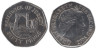  Джерси. 50 пенсов 2006 год. Замок Гросне. 