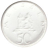  Германия. Мейсен. 50 пфеннигов 1921 год. Виноградная лоза и Бог виноделия. Нотгельд, белый фарфор. 
