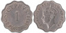  Кипр. 1 пиастр 1938 год. Король Георг VI. 