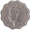  Кипр. 1 пиастр 1938 год. Король Георг VI. 