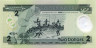  Бона. Соломоновы острова 2 доллара 2001 год. Памятный полимерный выпуск "25-летие Центрального банка". (Пресс) 