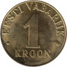  Эстония. 1 крона 2001 год. 