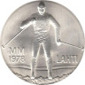  Финляндия. 25 марок 1978 год. Зимние игры в Лахти. 