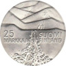  Финляндия. 25 марок 1978 год. Зимние игры в Лахти. 