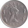  Мальта. 2 цента 1977 год. Пентесилея - царица амазонок. 