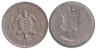  Фиджи. 6 пенсов 1953 год. Морская черепаха. 