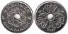  Дания. 2 кроны 2007 год. Три короны Кристиана V и три монограммы Маргрете II. 