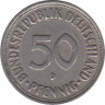  ФРГ. 50 пфеннигов 1968 год. (D) 