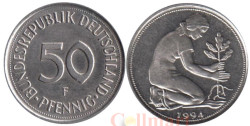 ФРГ. 50 пфеннигов 1994 год. (F)