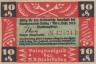  Бона. Германия. Пазинг 10 пфеннигов 1918 год. Нотгельд. (XF) 