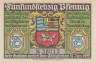  Бона. Германия. Брунсбюттельког 75 пфеннигов 1922 год. Нотгельд. (XF) 