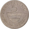  Австрия. 5 шиллингов 1961 год. 