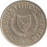  Кипр. 2 цента 1996 год. Козы. 