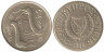 Кипр. 2 цента 1996 год. Козы. 