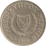 Кипр. 2 цента 1996 год. Козы. 