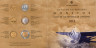  Литва. Набор разменных монет 2013 год. (6 штук и жетон в буклете) Самолет "Литуаника". 