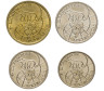  Шпицберген. Набор монет 1993 год. Шпицберген - Арктикуголь. (4 штуки) 