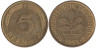  ФРГ. 5 пфеннигов 1991 год. (F) 