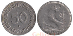 ФРГ. 50 пфеннигов 1969 год. (D)