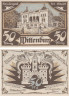  Бона. Германия. Виттенбург 50 пфеннигов 1922 год. Нотгельд. (XF) 
