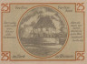  Бона. Германия. Веймар 25 пфеннигов 1921 год (вариант 4). Нотгельд. (XF) 