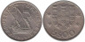  Португалия. 5 эскудо 1985 год. Парусник. 
