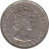  Маврикий. 1 рупия 1975 год. Елизавета II. 