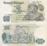  Бона. Португалия 20 эскудо 1971 год. Гарсия Де Орта. (VF) 
