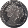  Британские Виргинские острова. 1 доллар 2012 год. Жизнь Королевы Елизаветы II - Портрет. 