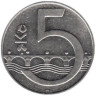  Чехия. 5 крон 1993 год. 