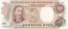  Бона. Филиппины 10 писо 1970 год. Аполинарио Мабини. (AU) 