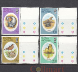 Набор марок. Тристан-да-Кунья 1979 год. Охрана дикой природы. (4 марки)