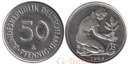 ФРГ. 50 пфеннигов 1994 год. (A)