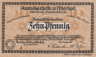  Бона. Германия. Остерхольц 10 пфеннигов 1921 год. Нотгельд. (XF) 