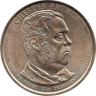  США. 1 доллар 2012 год. 21-й президент Честер Алан Артур (1881–1885). (P) 