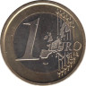  Испания. 1 евро 2001 год. Король Хуан Карлос I. 