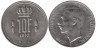  Люксембург. 10 франков 1972 год. Великий герцог Жан. 