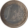  Франция. 1 евро 2002 год. 