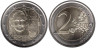  Италия. 2 евро 2020 год. Мария Монтессори - 150 лет со дня рождения. 