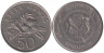 Сингапур. 50 центов 1986 год. Алламанда. 
