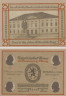  Бона. Германия. Веймар 25 пфеннигов 1921 год (вариант 6). Нотгельд. (XF) 