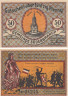  Бона. Германия. Зюдербраруп 50 пфеннигов без года (вариант 4). Нотгельд. (XF) 
