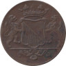  Голландская Ост-Индская компания (VOC). 1 дуит 1754 год. 