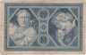  Бона. Германия. 20 марок 1915 год. Мужчины с рогом изобилия. (VG-F) 