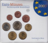 Германия. Годовой набор евро монет 2003 года в банковской запайке. (J) 